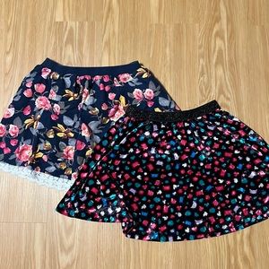 Lot of 2 Skirts, Size 7-8, H&M and Children’s Place